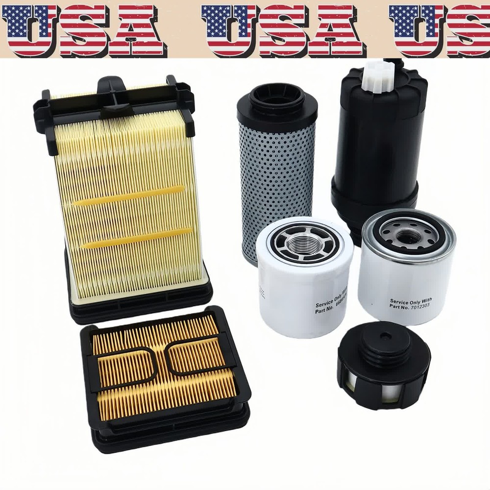 Fit Bobcat S590 T550 T590 T630 T450 S450 S510 S530 S550 S570 Filter Service Kit