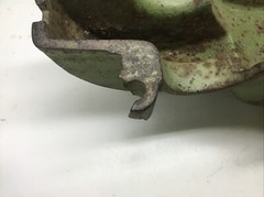 Antique Emerson Brantingham Cast Iron Gear Cover Mowing Machine ….[S7-3]
