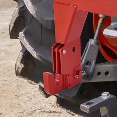 3 Point Quick Hitch W/ 2″ Receiver Hitch Steel For Cat 1 & 2 Tractors 3000lbs