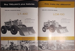 1950s Trojan Front End Loader Brochure Catalog Yale & Towne Batavia NY B5-72