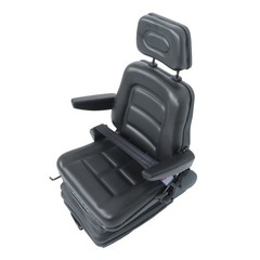 Suspension Tractor & Forklift Seat Armrest Safety Belt Adjustable Backrest