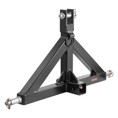 3 Point Hitch Receiver with 2 in Receiver, 3pt Quick Hitch Attachment, 3,000 lbs