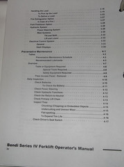 BENDI IV SERIES B25-4 B30-4 B35-4 B40-4 B45-4 FORKLIFT SERVICE REPAIR MANUAL