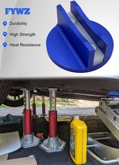 FYWZ Upgrade Pinch Weld Jack Adapter, Aluminum Pads with 1 Pack-Blue