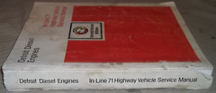 DETROIT DIESEL IN-LINE 71 271 371 471 671 ENGINE SERVICE REPAIR MANUAL 6SE250