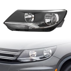 Halogen Headlights 2012-17 VW Tiguan 5N0941005 5N0941006 Left Driver Side