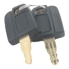 2PCS Ignition Keys 5P8500 Fits For CAT Caterpillar Heavy Equipment