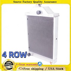 #194701M91 For Massey Ferguson 165 175 180 3165 506244M91 4Row Aluminum Radiator