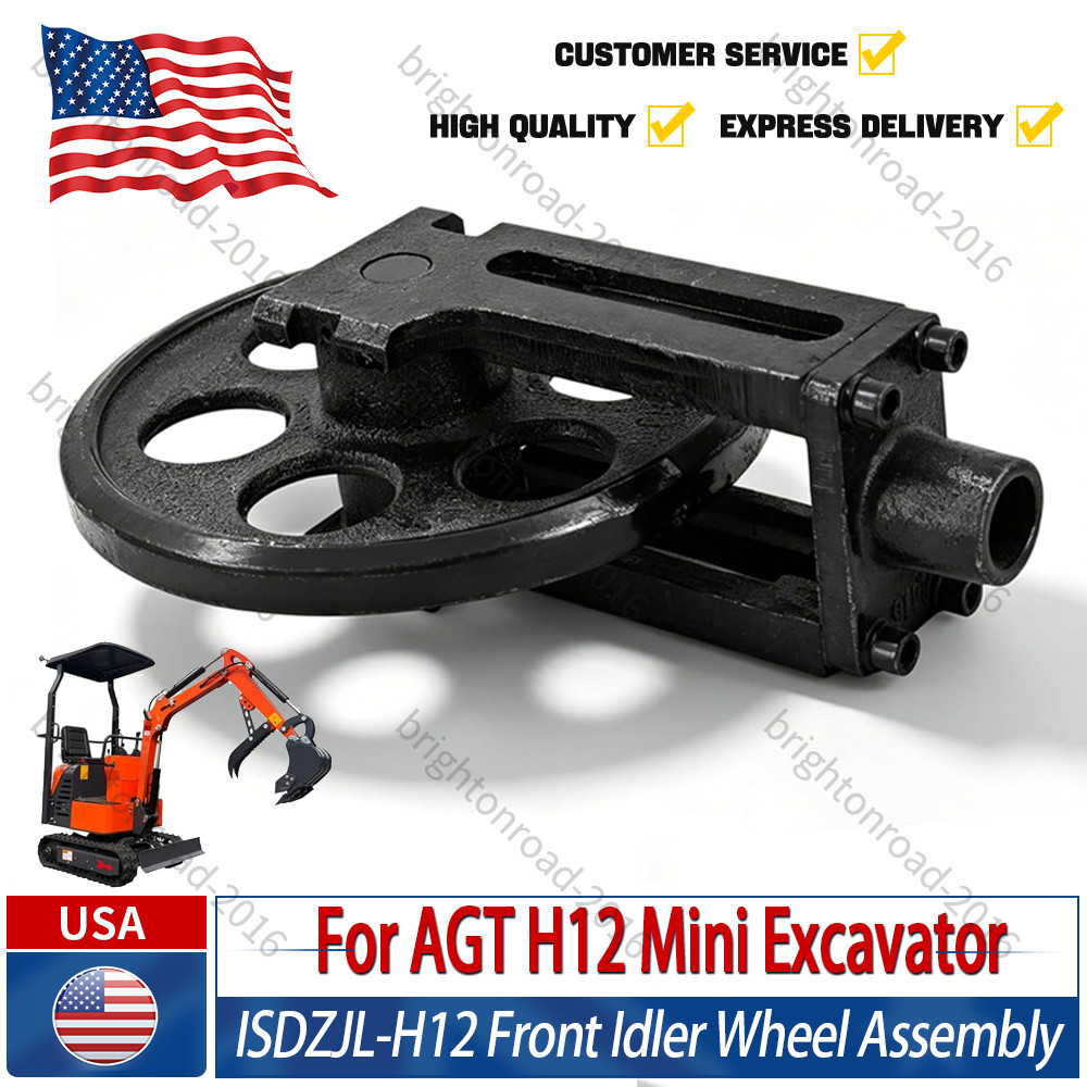 For Mini Excavator Track Idler Wheel Assembly Front Idler ISDZJL-H12 New