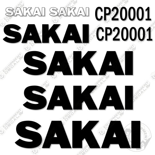 Fits Sakai CP20001 Decal Kit Roller Replacement Stickers – 3M Vinyl!