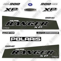Polaris Ranger 900 XP 2016 Sage Green Decal Kit UTV – Aftermarket Kit