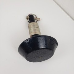 Boss Snowplow Cast Iron Plow Shoe Assembly with Hardware MSC01570