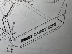 Woods MC72 I-1 MC72-1 Cadet C72 Rotary Cutter Mower Owner Operator’s Manual 7/89