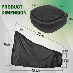 LP95637 Tractor Cover For John Deere Compact Utility Tractors 2320, 2520, 2720