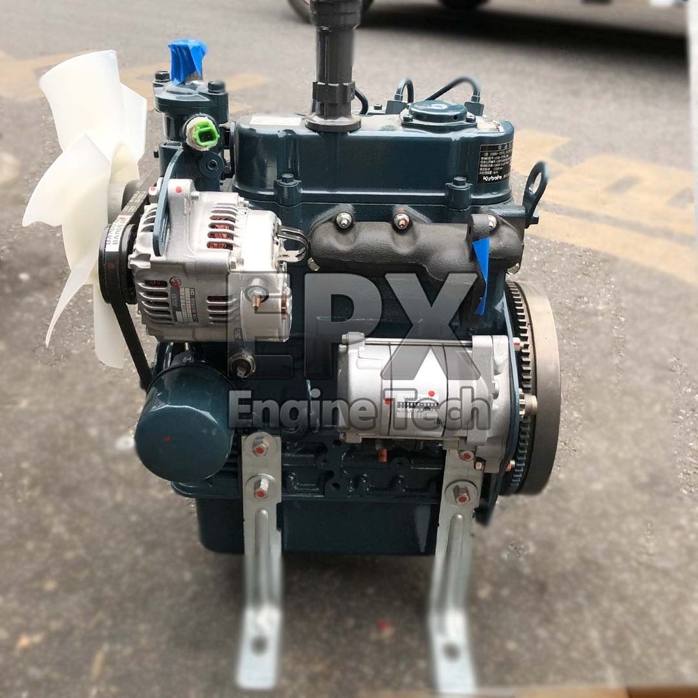 1G386-66000 Complete Diesel Engine Assembly for Kubota D782-ET05 9.8kw 2300rpm
