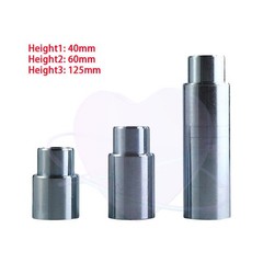 Car Lift Tray Heightening Feet Plus Pad Solid Lift Parts Kit Dia. 35mm