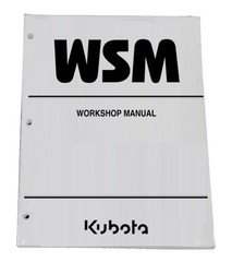 Kubota KX61-3, KX71-3 Excavator Workshop Service Manual Shop Repair Book