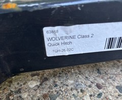 Wolverine TQH-26-02C Quick Hitch Trailer Receiver