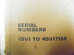 CAT Caterpillar 3204 ENGINE PARTS BOOK 45V1-17159