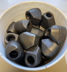 NEW KENNAMENTAL C-10 ROCK AUGER TOOTH POCKETS / MADE IN THE UNITED STATES