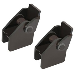 2 PCS Heavy Duty Steel Dump Truck Trailer Hinges Work on Any 2″ Rectangular T…