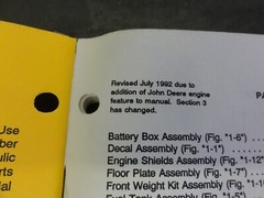 Vermeer V-5050 Tractor Parts List Manual 105400-D85