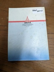 KHD Deutz BF 6L 913/C/T Operation Manual