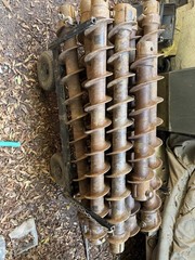 Hollow Stem Augers. 5ft, 3.25” ID