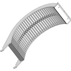 412395A1 New Round Bar Middle / Rear Concave Fits Case-IH Combine Models