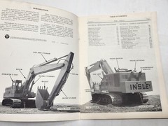 INSLEY H-3000 Backhoe Operators Manual Operation Procedures General Maintenance