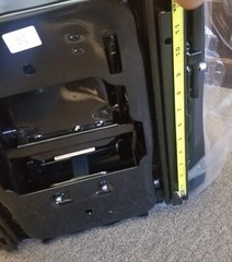 Forklift/Tractor Suspension Seat w/Adjustable Armrest Made in Black Leatherette.