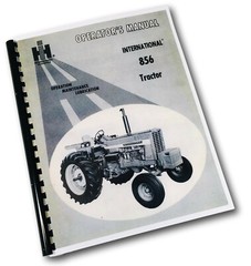 International Farmall 856 Tractor Owner Operator Maintenance Manual Ih Updated