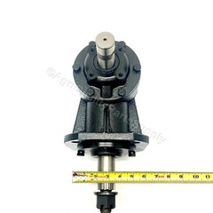 Replacement Gearbox for Skid Steer Rotary Cutter 1:1.93 Ratio Smooth Input Shaft
