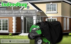 Riding Lawn Mower Cover, Waterproof Tractor Cover Fits Decks up to 54″,Heavy …