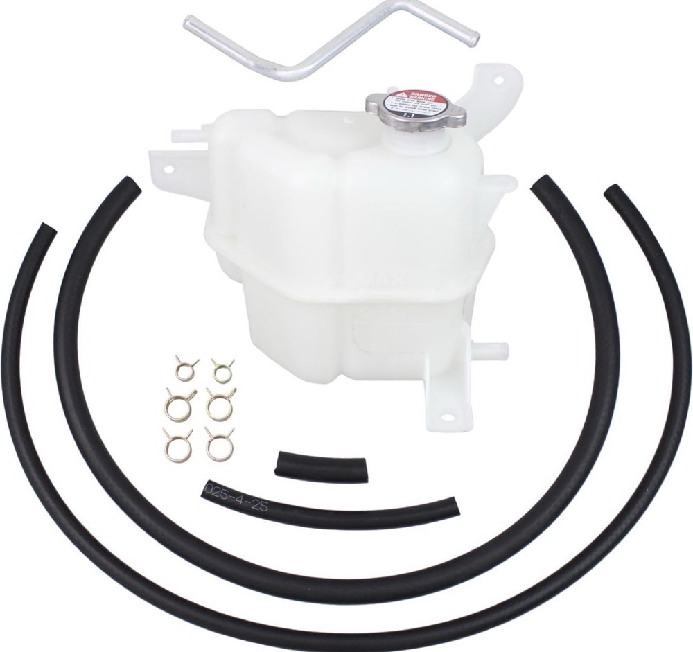 Engine Coolant Reservoir Tank w/ Cap & Hose Fits for Nissan Frontier Xterra 2008
