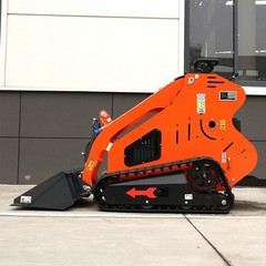Upgraded Mini Skid Steer Loader 13.5HP Tracked Loaders RATO Engine,EPA Free Ship
