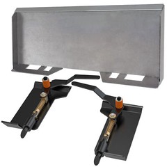 1/4″ 5/16″ 3/8″ 1/2″ Skid Steer Mount Plate Latch Box for Buckets Tractor Attach