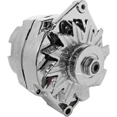 Chrome 10SI Alternator 12V 105A New External Fan 1 Year Warranty