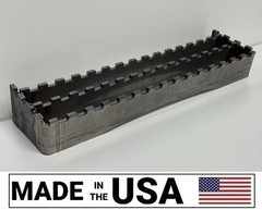 [SR] Universal 4″x16″ Weld-On Steel Step 1/4″ Thick Tractor Skid Steer Forklift