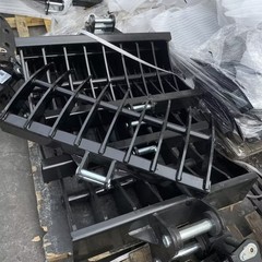 800mm Rake Attachments 9-tooth For Mini Excavator Small Digger Attachments
