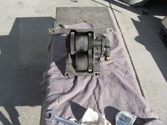 Used OEM Case 301-D Engine Counter Balance Shaft w/Oil Pump # A22542