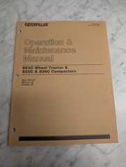 CATERPILLAR MAINTENANCE MANUAL 824C 825C 826C TRACTOR COMPACTORS SEBU6303