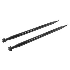 2-Pack Hay Spike 49″ Square Bale Spear For Bobcat Skidsteer Tractor 9000lb Cap
