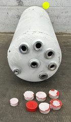 JWP 6137167C1 AIR TANK LENGTH 26″ DIA 8-1/2″ 10 PORTS 3/4″ & 1/2″
