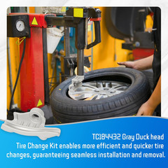 Tire Changer Duck Head 2 Pack Low Profile Nylon Mount Demount Compatible Kit