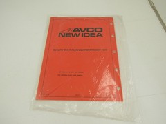 New Idea 802 Hydro Uni-Power Unit 6Cyl Turbo Diesel Engine Operator’s Manual