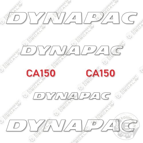 Fits Dynapac CA150 Decal Kit Pneumatic Roller Equipment Decals – 3M VINYL!