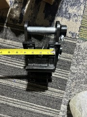 Excavator Quick Coupler Attachment Bracket, Universal Fit, 4 in Width