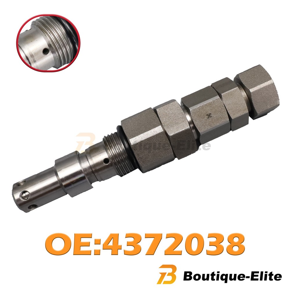 4372038 Main Relief Valve For Hitachi EX200-5 SH200-A3 ZAX200 DH220-5 Excavator