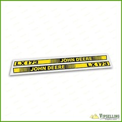 LX173 Lawn Tractor Hood Left Right Stripes Decals Stickers Tractor Part
